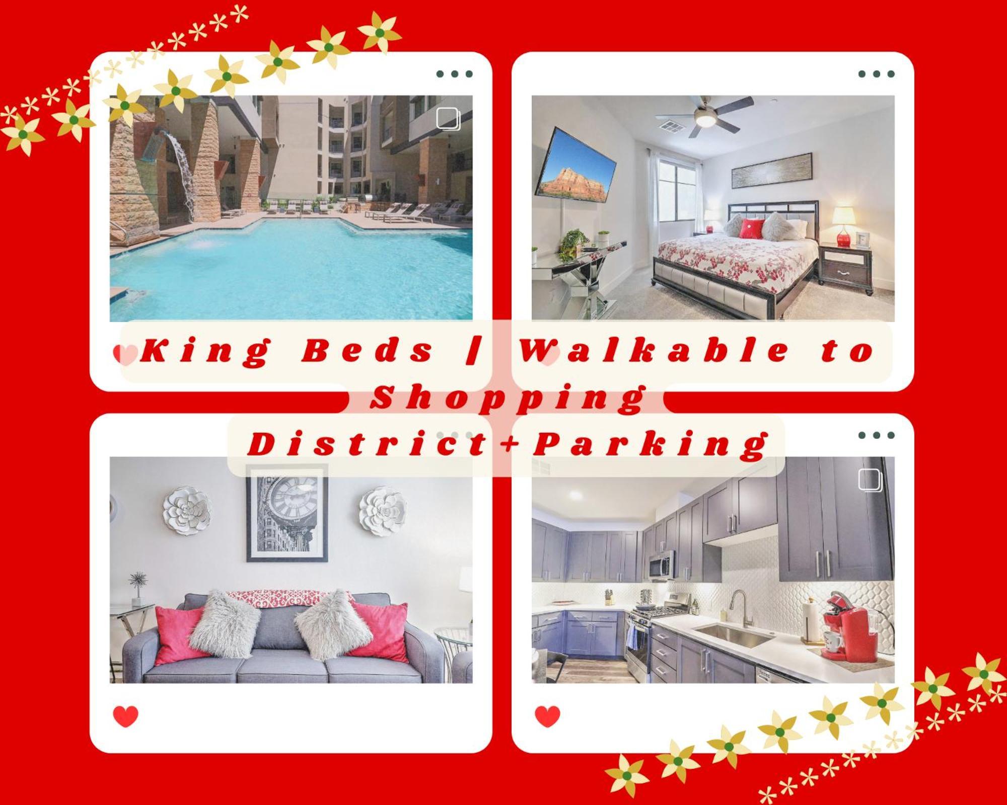 Walk Score 81-Shopping District-King Bed-Parking G2047 Scottsdale Dış mekan fotoğraf